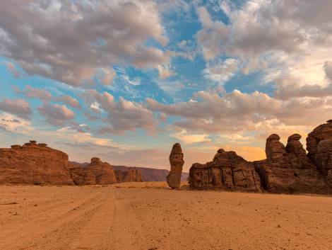 The Standing Lady, Wadi AlFann, AlUla