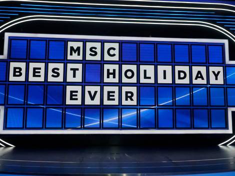 Msc spinge sulla comunicazione in tv con una nuova immagine e La Ruota della Fortuna