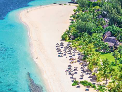 La spiaggia del Dinarobin