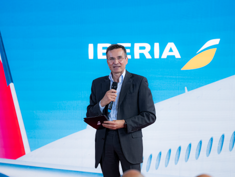Il presidente e ceo di Iberia Marco Sansavini