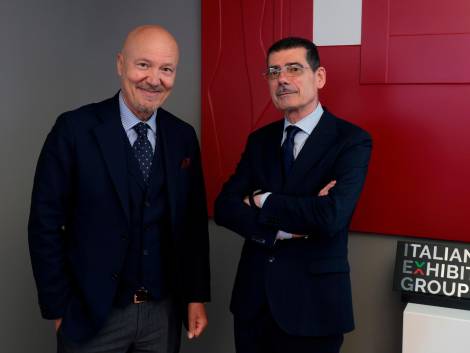 Corrado Arturo Peraboni. a.d. del Gruppo IEG, con il presidente del Gruppo Maurizio Renzo Ermeti