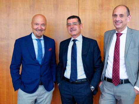 Corrado Peraboni, Maurizio Ermeti e Carlo Costa