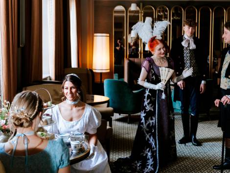 Un momento degli eventi dedicati a Jane Austen