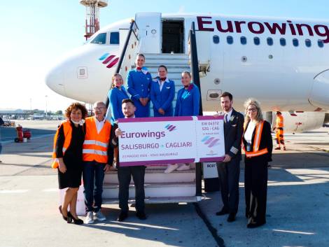 Eurowings inaugura la rotta Cagliari-Salisburgo