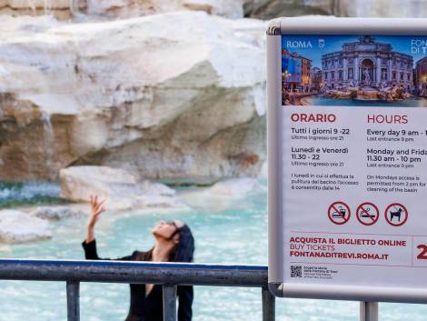 Ticket a Trevi,bilancio delprimo giorno