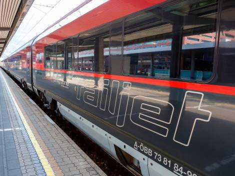 Torna il Railjet: da Monaco ad Ancona in treno tutti i giorni