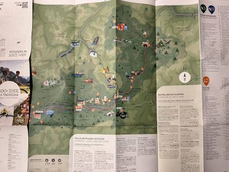 Valtellina, l’estate in una mappa