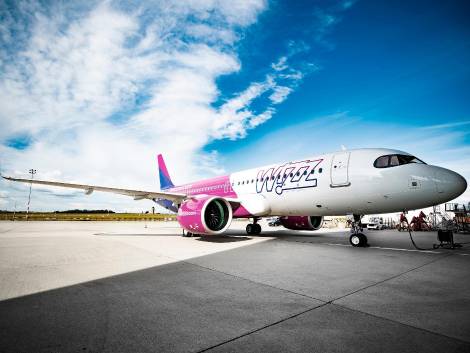 Wizz Air, nuove basi a Palermo e in Kosovo
