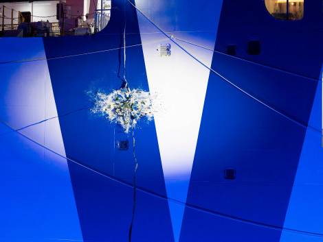 Gnv accoglie in flotta Gnv Virgo, ieri a Palermo il battesimo della nave