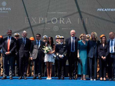 Il varo di Explora III