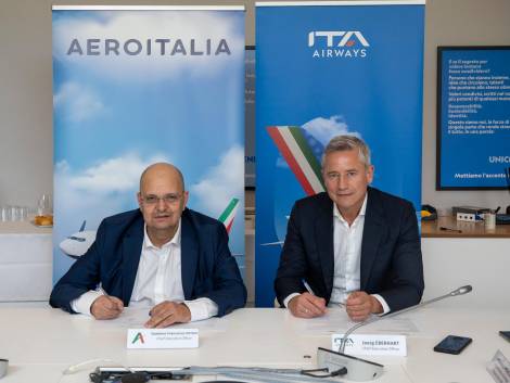 Intesa Ita Airways-Aeroitalia:collaborazione commercialesull’intero network dei vettori