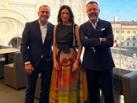 Da sinistra, Imanol Pérez, María del Mar Ayudarte e Renato Scaffidi