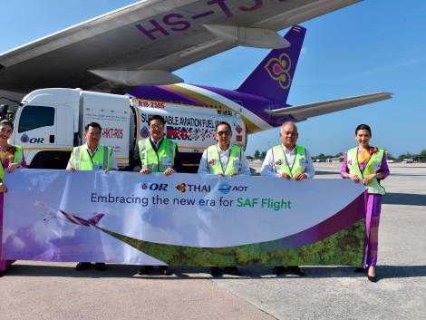 Thai Airways fa il punto sul suo programma di sostenibilità