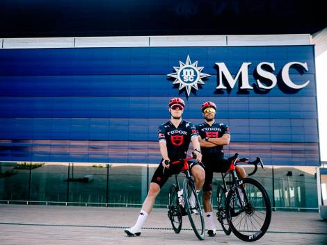 Tour de France: Msc main partner della Tudor Pro Cycling