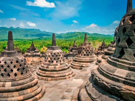 Il tempio di Borobudur
