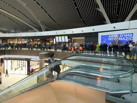 L’aeroporto di Roma Fiumicino primo scalo italiano