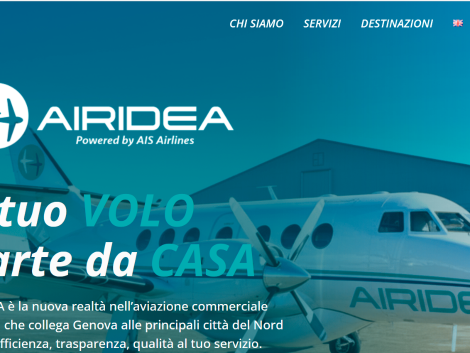 Nasce Airidea,nuovo vettorecon base a Genova