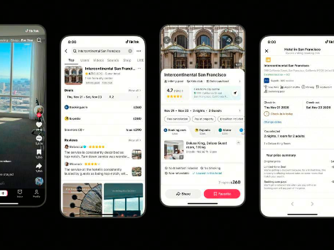 TikTok GO: negli Stati Uniti si prenotano hotel ed esperienze