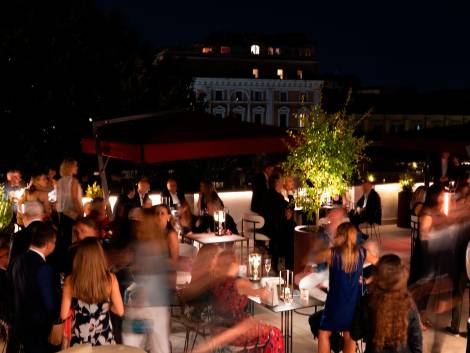 Il rooftop dell’hotel