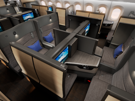All Nippon Airways, ecco la nuova poltrona di business class