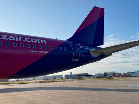 Wizz Air, atterraa Malpensail primo A321XLR