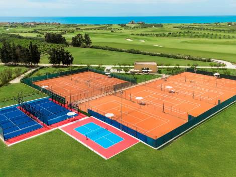 Il Tennis Centre del Verdura Resort (Sicilia)