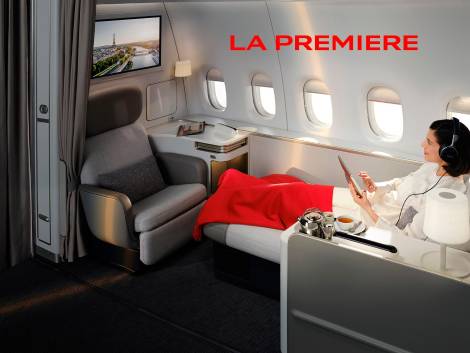 Air France, pioggia di riconoscimenti per La Première