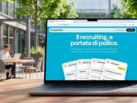 Recruiting più semplice grazie all’IA, nasce Stagionali.it