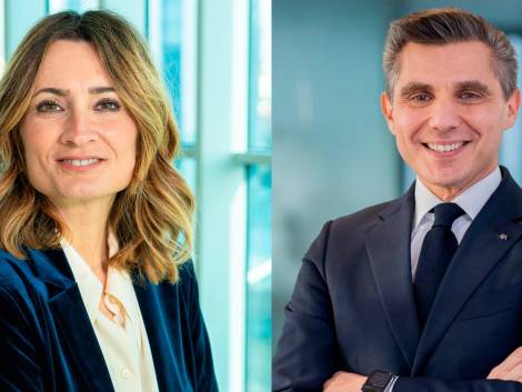 Chiara Soldano e Patrick Cohen