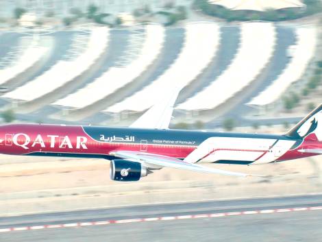 Qatar Airways, nuova livrea dedicata alla Formula 1