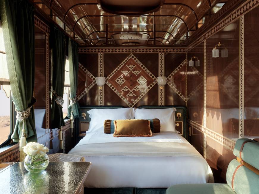 Dream of the Desert,le prime immaginidel treno Saudita