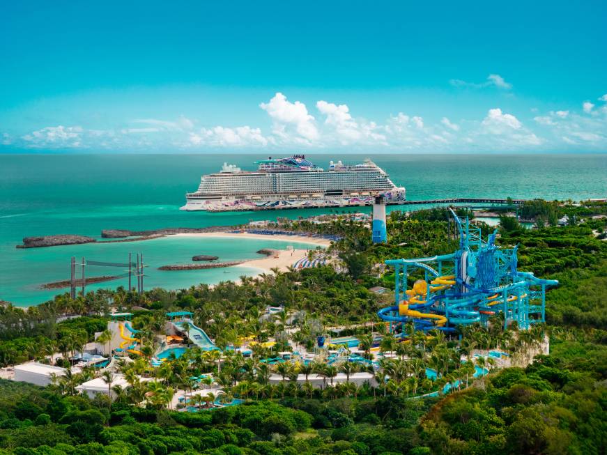 NCL inaugura Great Tides Waterpark, il parco acquatico a Great Stirrup Cay