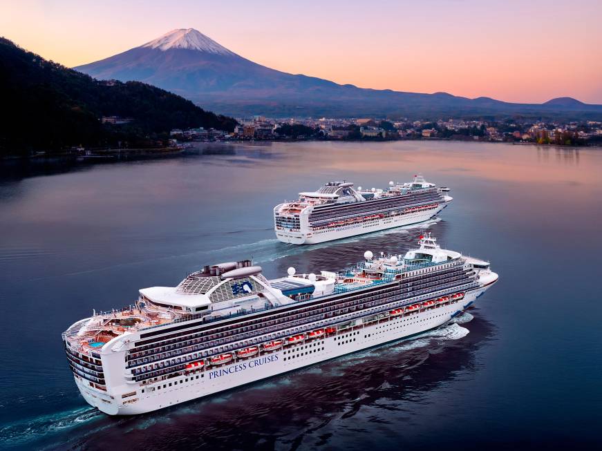 Princess Cruises, Alaska e Giappone guidano l’offerta 2027/2028