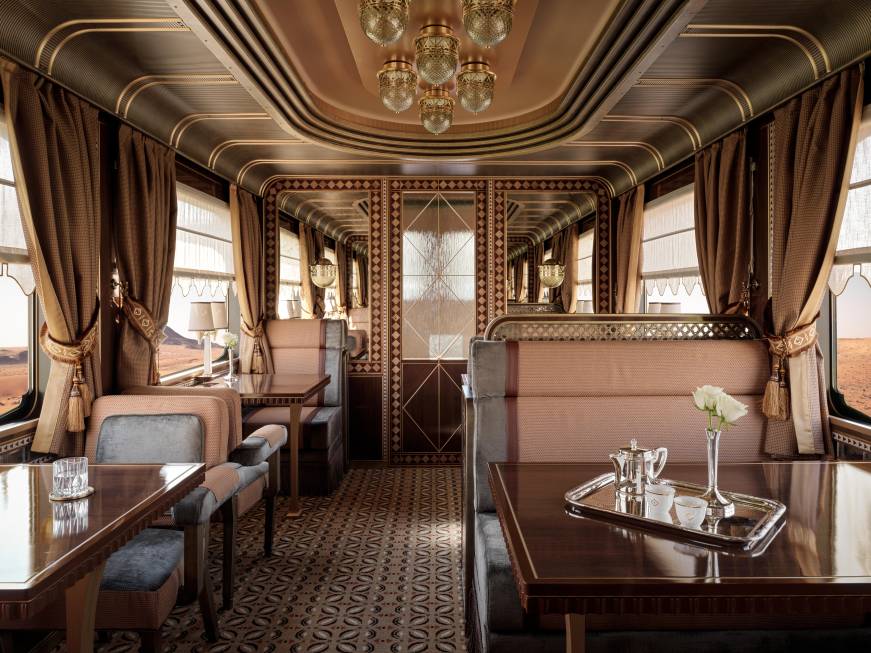 Dream of the Desert,le prime immaginidel treno Saudita