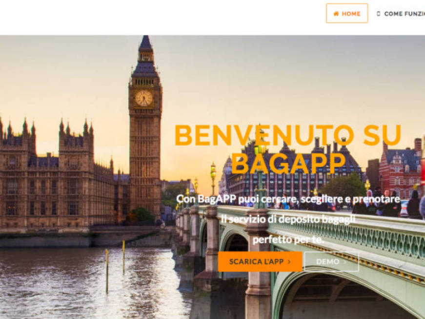 BagAPP, nasce l&amp;#39;app per visitare la città senza bagagli