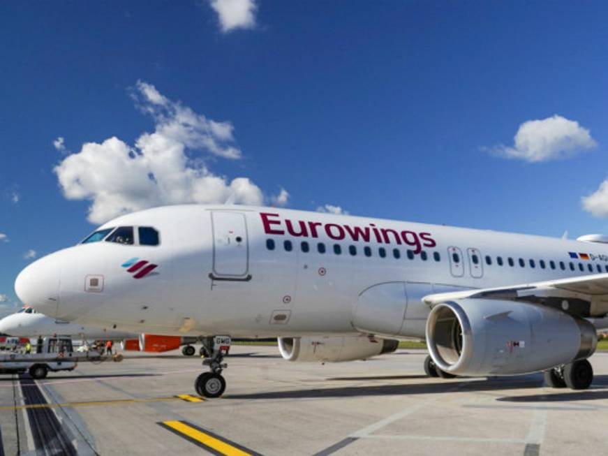 Eurowings: nuovo volo su Hannover da maggio per l’aeroporto di Milano Bergamo