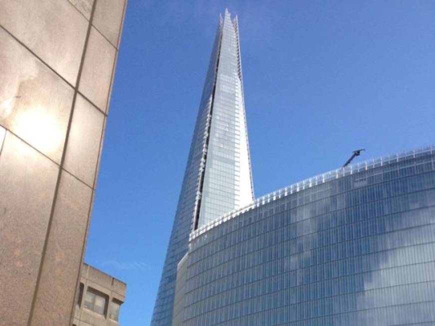 Londra: apre lo Shangri-La, hotel da vertigine nella vetta dello Shard