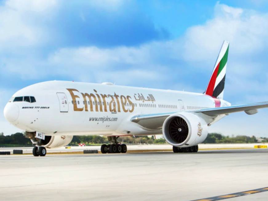 Emirates, tempi più lunghi per la ripresa dei voli sull'Italia