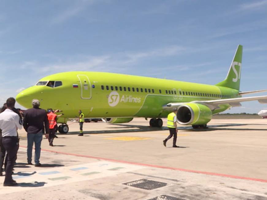 S7 Airlines: torna il collegamento da Pisa verso Mosca