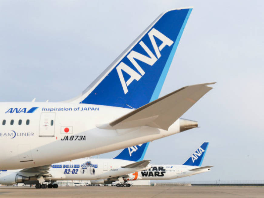 All Nippon Airways vede al rialzo le stime per la chiusura dell'anno