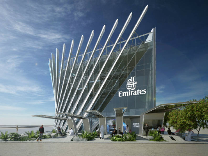 Emirates svela il padiglione per Expo Dubai 2020