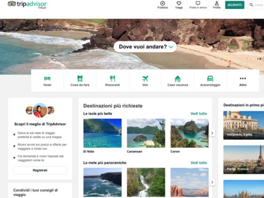 TripAdvisor, le misure per aiutare le aziende del turismo a superare l’emergenza covid-19