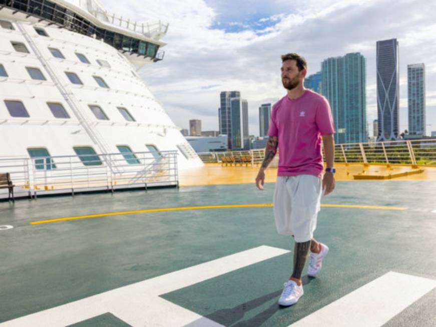 Royal Caribbean chiama Leo Messi per il debutto della nuova Icon of the Seas