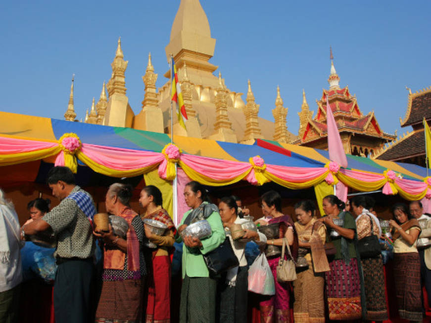 A Vientiane nel Laos l&amp;#39;Asean Tourism Forum 2013