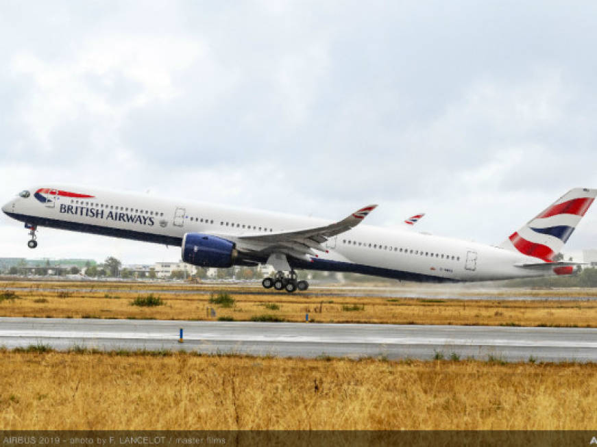 British Airways tornerà a volare da Gatwick a novembre