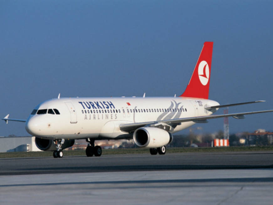 Turkish Airlines, cresce il traffico pax del semestre