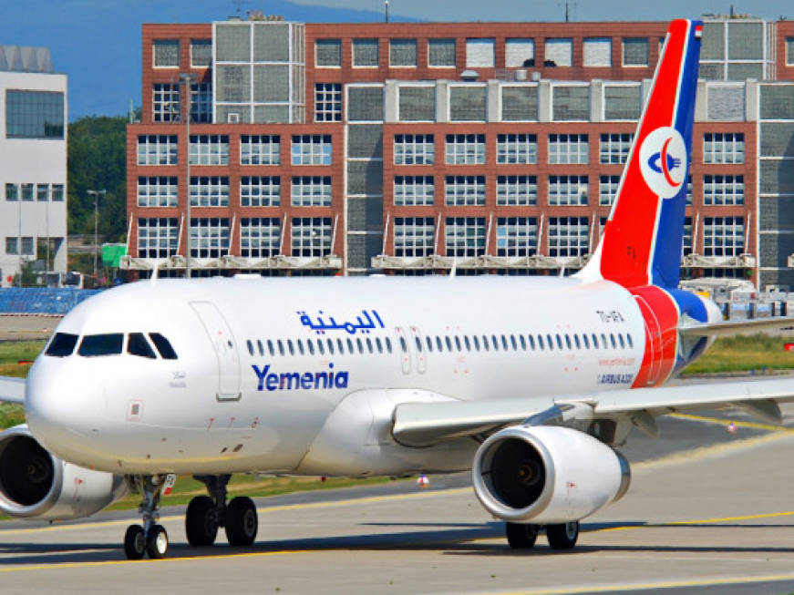 Yemen Airways torna su Roma, voli da dicembre