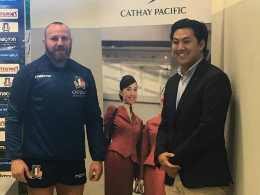 Cathay sponsor della Nazionale di rugby, oggi il primo match