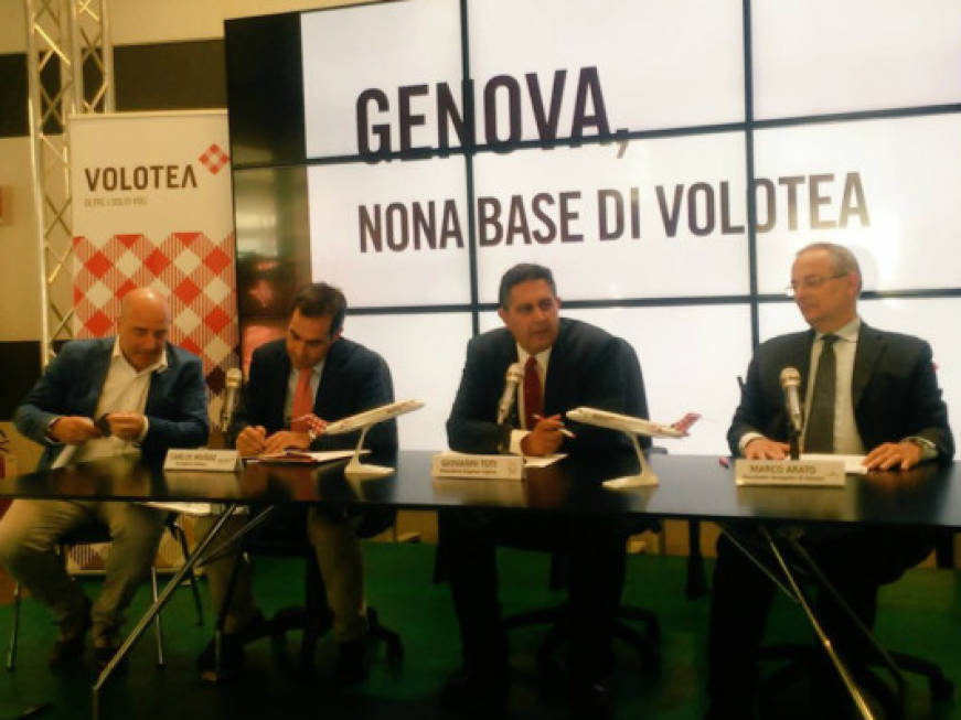 L'assalto di Volotea a Genova: due aerei e 15 destinazioni per la nuova base