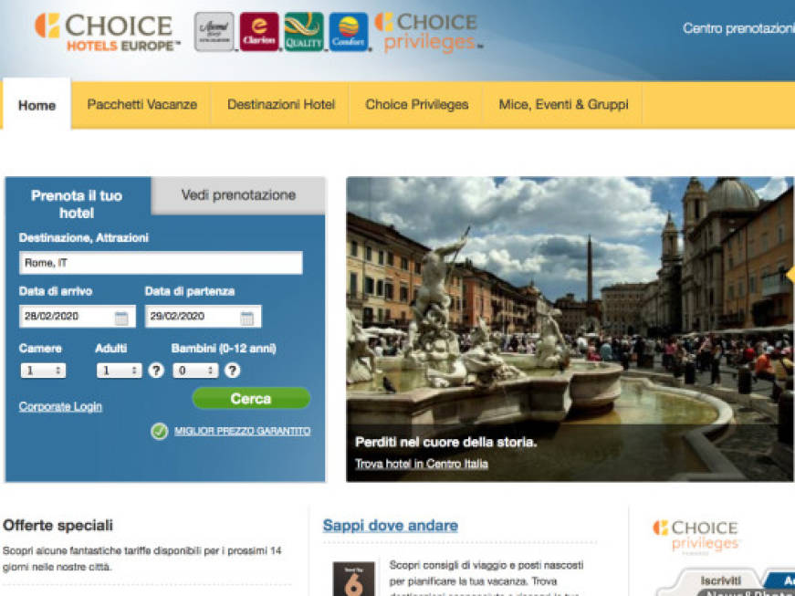 Choice Hotels, parte l'iniziativa “Commitment to clean”